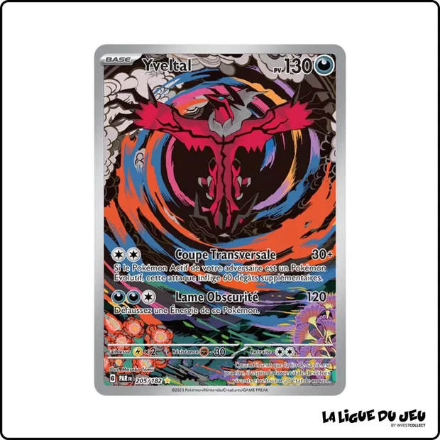 IR - Pokemon - Faille Paradoxe - Yveltal 205/182