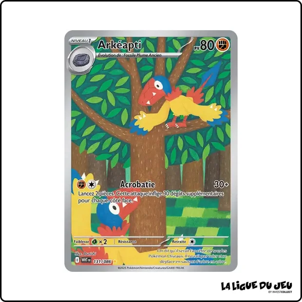 IR - Pokemon - Flamme Blanche - Arkéapti 131/86