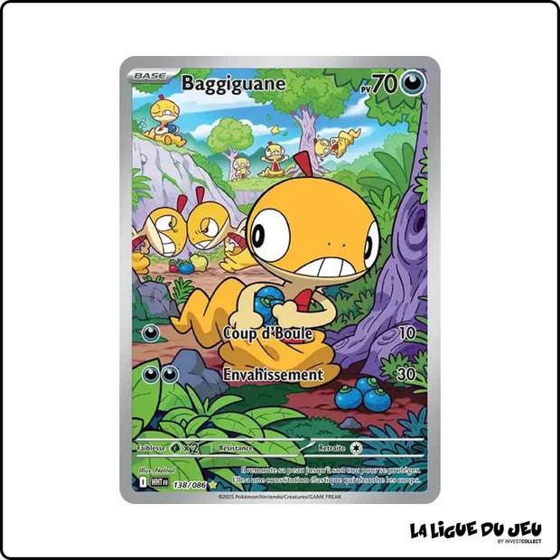 IR - Pokemon - Flamme Blanche - Baggiguane 138/86