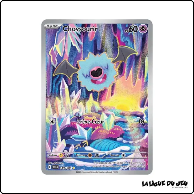 IR - Pokemon - Flamme Blanche - Chovsourir 119/86
