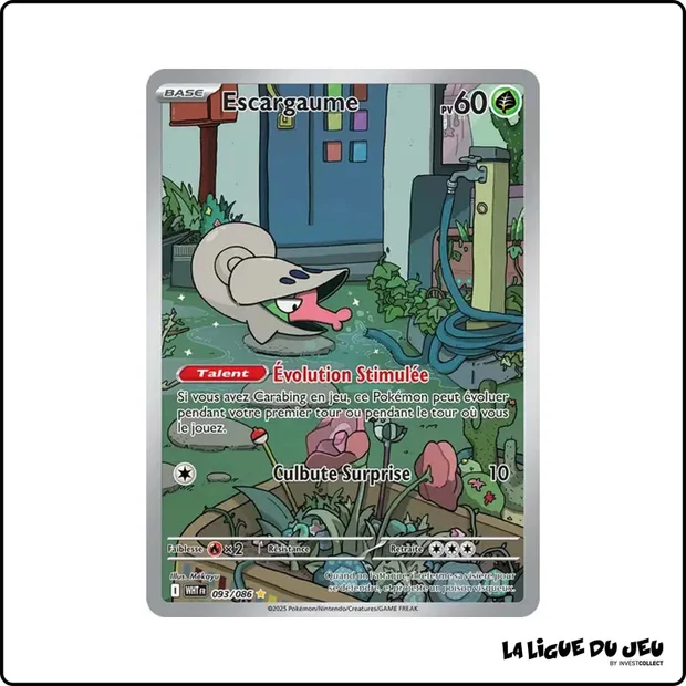 IR - Pokemon - Flamme Blanche - Escargaume 93/86