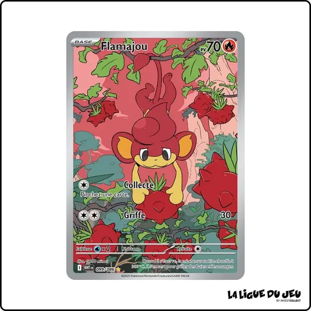 IR - Pokemon - Flamme Blanche - Flamajou 99/86