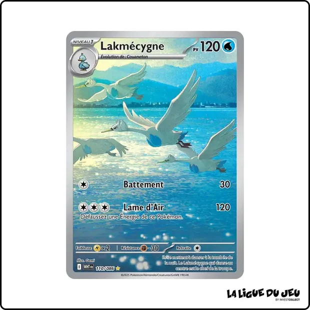 IR - Pokemon - Flamme Blanche - Lakmécygne 110/86