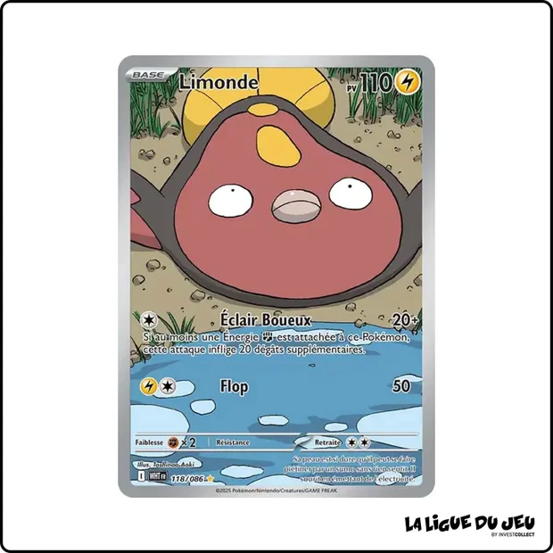 IR - Pokemon - Flamme Blanche - Limonde 118/86