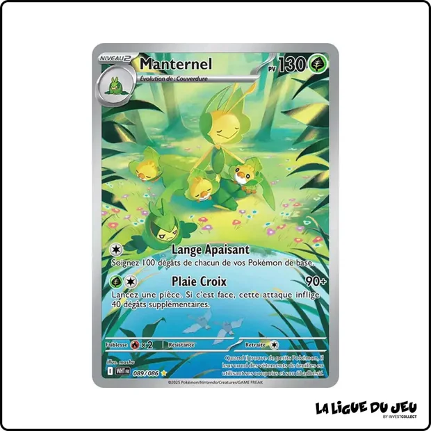 IR - Pokemon - Flamme Blanche - Manternel 89/86
