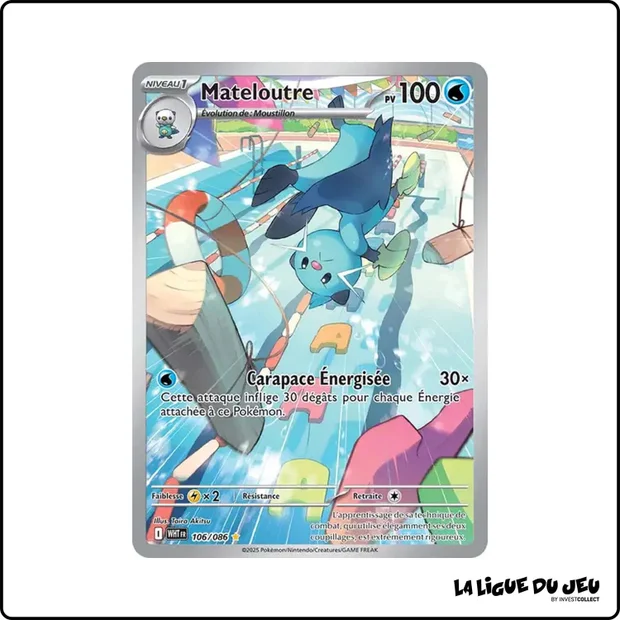 IR - Pokemon - Flamme Blanche - Mateloutre 106/86