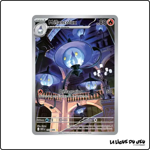 IR - Pokemon - Flamme Blanche - Mélancolux 102/86
