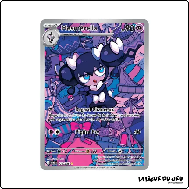 IR - Pokemon - Flamme Blanche - Mesmérella 125/86