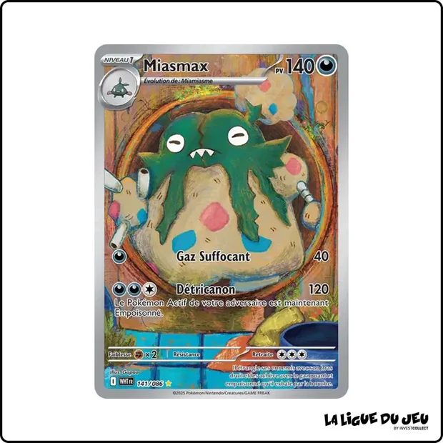 IR - Pokemon - Flamme Blanche - Miasmax 141/86