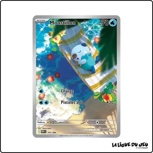 IR - Pokemon - Flamme Blanche - Moustillon 105/86
