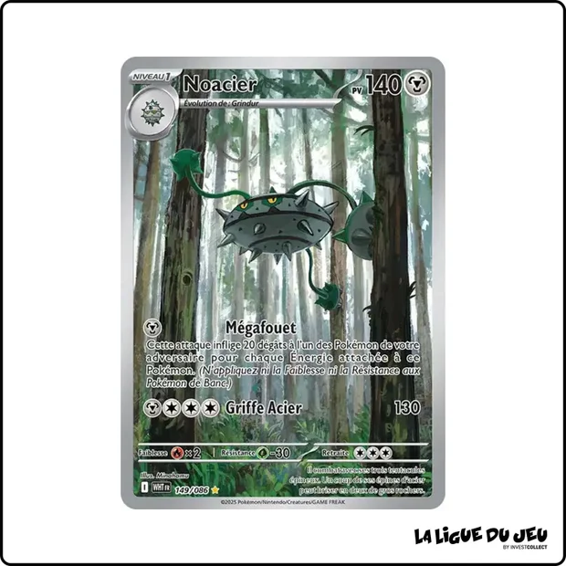 IR - Pokemon - Flamme Blanche - Noacier 149/86