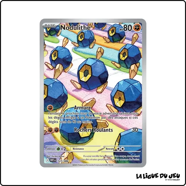 IR - Pokemon - Flamme Blanche - Nodulithe 127/86