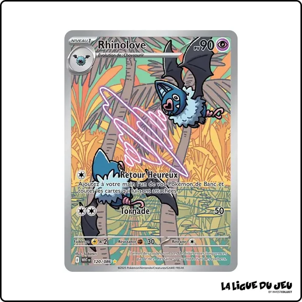 IR - Pokemon - Flamme Blanche - Rhinolove 120/86