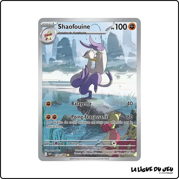 IR - Pokemon - Flamme Blanche - Shaofouine 134/86
