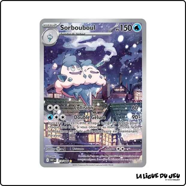 IR - Pokemon - Flamme Blanche - Sorbouboul 113/86