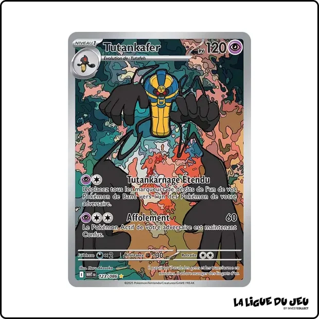 IR - Pokemon - Flamme Blanche - Tutankafer 123/86