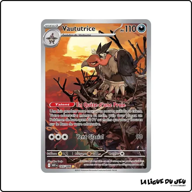 IR - Pokemon - Flamme Blanche - Vaututrice 145/86