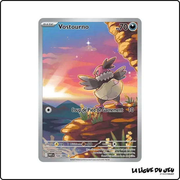 IR - Pokemon - Flamme Blanche - Vostourno 144/86