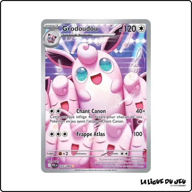 IR - Pokemon - Flammes Fantasmagoriques - Grodoudou 105/94