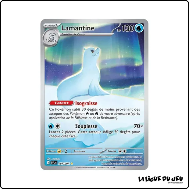 IR - Pokemon - Flammes Fantasmagoriques - Lamantine 97/94