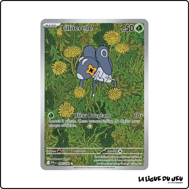 IR - Pokemon - Flammes Fantasmagoriques - Lilliterelle 96/94