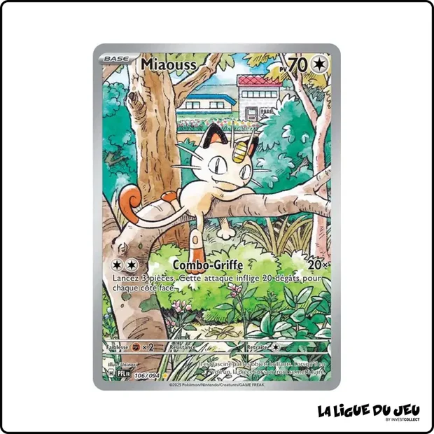IR - Pokemon - Flammes Fantasmagoriques - Miaouss 106/94