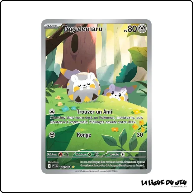 IR - Pokemon - Flammes Fantasmagoriques - Togedemaru 104/94