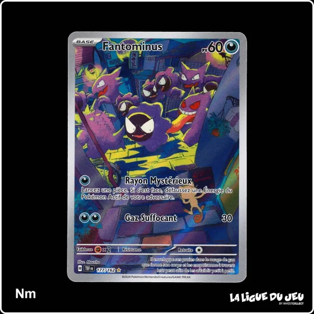 IR - Pokemon - Forces Temporelles - Fantominus 177/162
