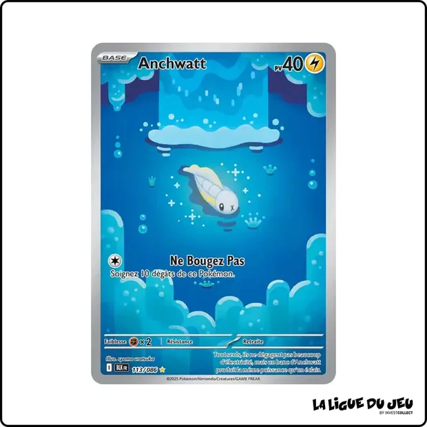 IR - Pokemon - Foudre Noire - Anchwatt 113/86