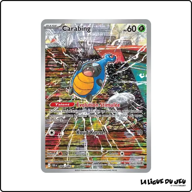 IR - Pokemon - Foudre Noire - Carabing 94/86