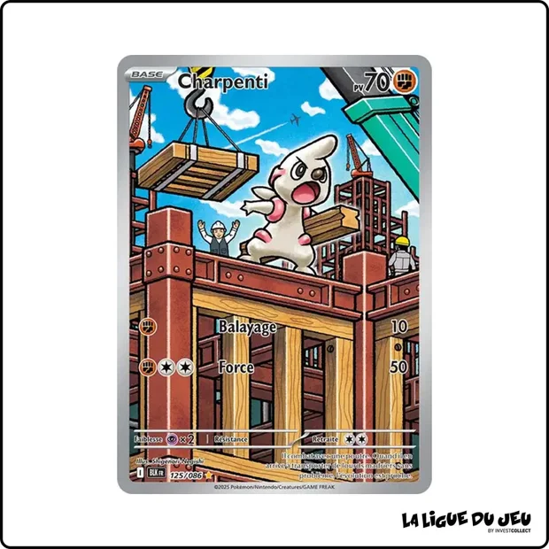 IR - Pokemon - Foudre Noire - Charpenti 125/86