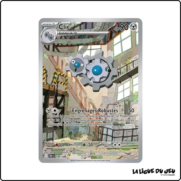 IR - Pokemon - Foudre Noire - Clic 140/86