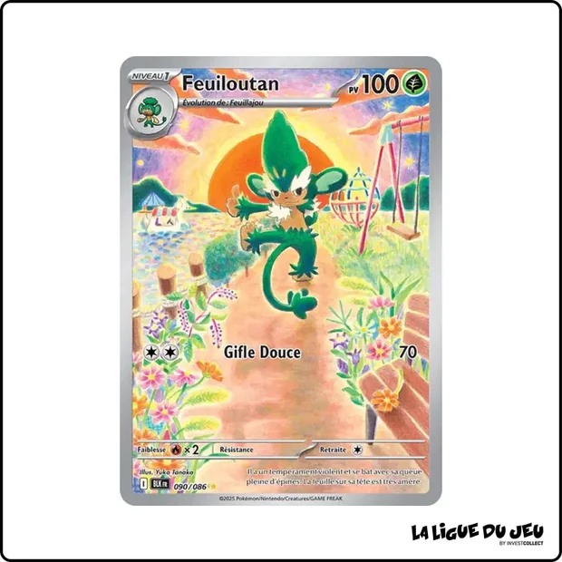 IR - Pokemon - Foudre Noire - Feuiloutan 90/86