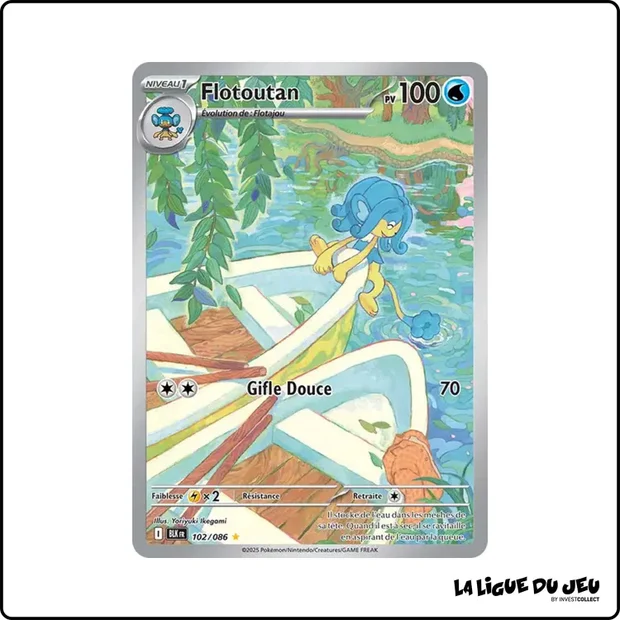 IR - Pokemon - Foudre Noire - Flotoutan 102/86