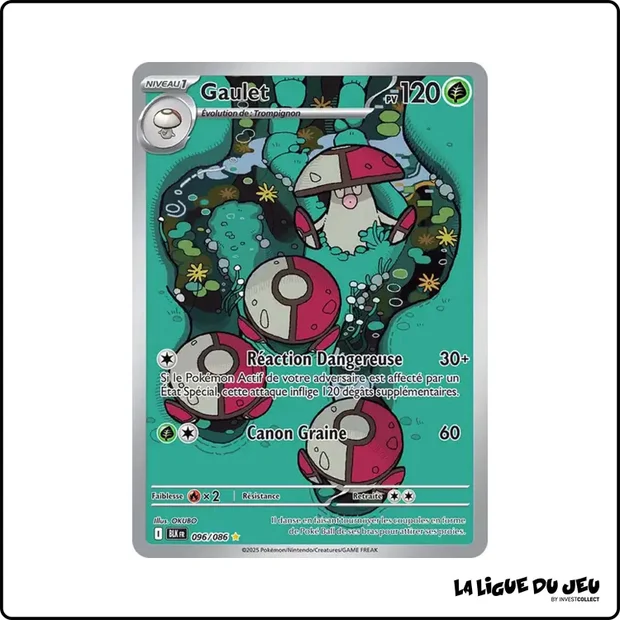 IR - Pokemon - Foudre Noire - Gaulet 96/86