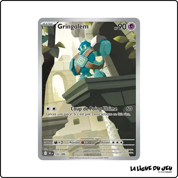 IR - Pokemon - Foudre Noire - Gringolem 122/86