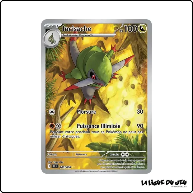 IR - Pokemon - Foudre Noire - Incisache 146/86
