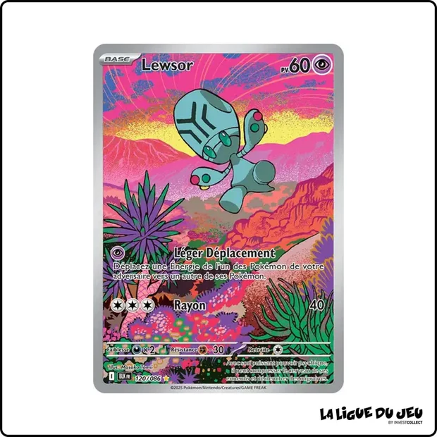 IR - Pokemon - Foudre Noire - Lewsor 120/86