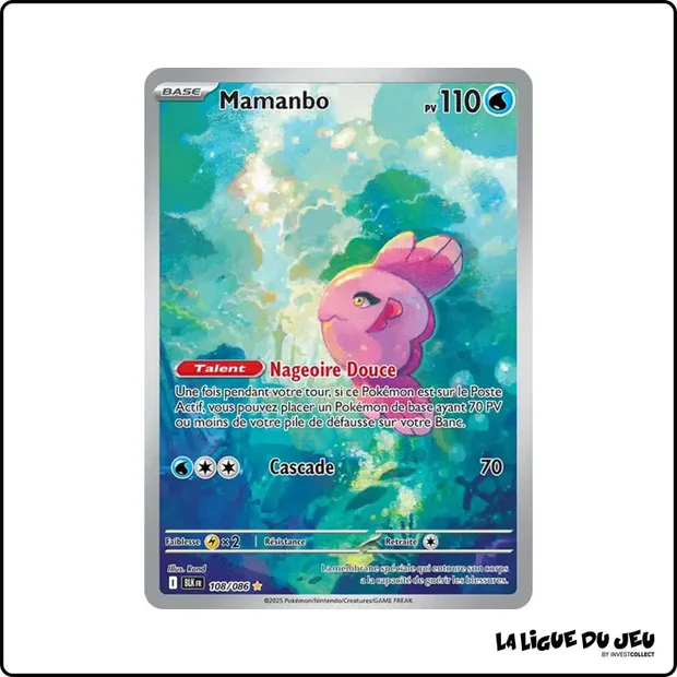 IR - Pokemon - Foudre Noire - Mamanbo 108/86