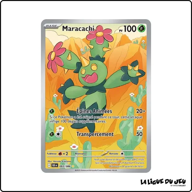 IR - Pokemon - Foudre Noire - Maracachi 93/86