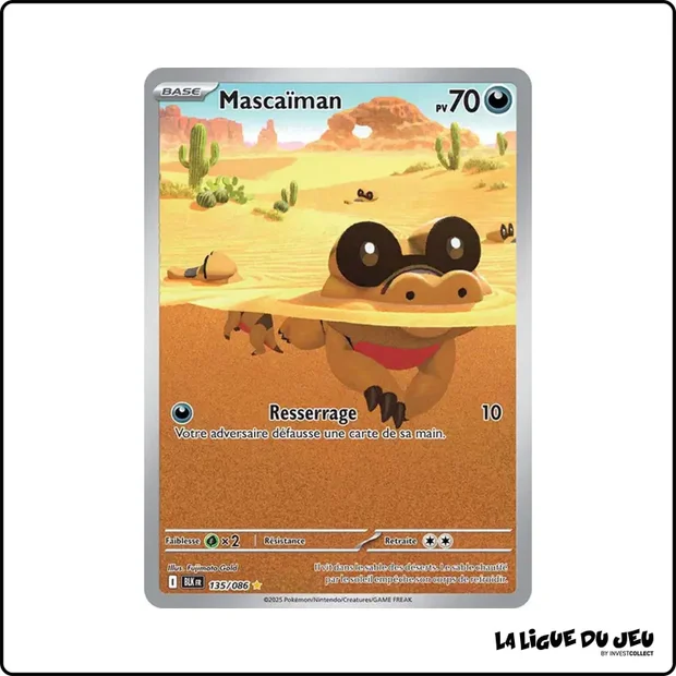 IR - Pokemon - Foudre Noire - Mascaïman 135/86