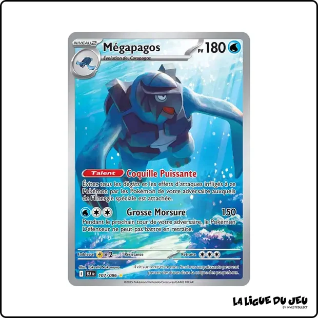 IR - Pokemon - Foudre Noire - Mégapagos 107/86