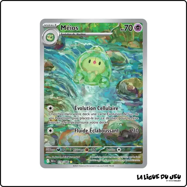 IR - Pokemon - Foudre Noire - Méios 119/86