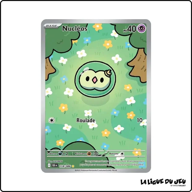 IR - Pokemon - Foudre Noire - Nucléos 118/86