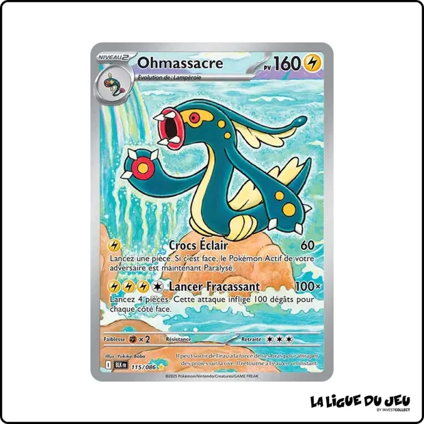 IR - Pokemon - Foudre Noire - Ohmassacre 115/86