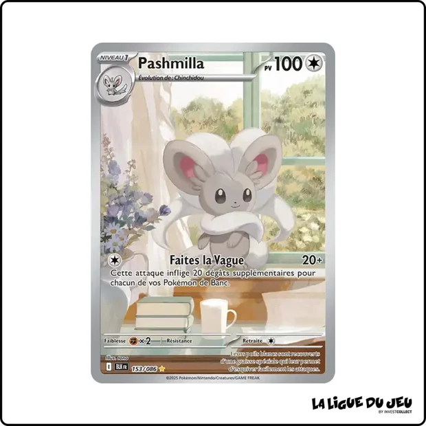 IR - Pokemon - Foudre Noire - Pashmilla 153/86