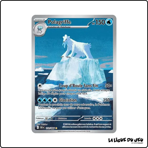 IR - Pokemon - Foudre Noire - Polagriffe 110/86