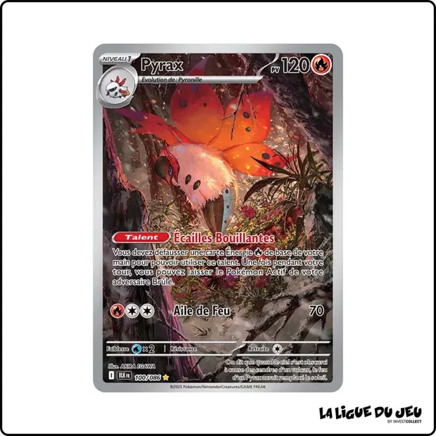 IR - Pokemon - Foudre Noire - Pyrax 100/86