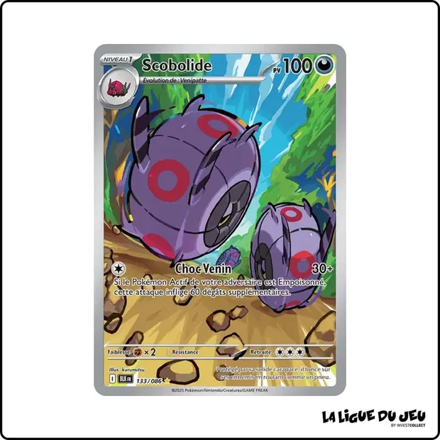 IR - Pokemon - Foudre Noire - Scobolide 133/86