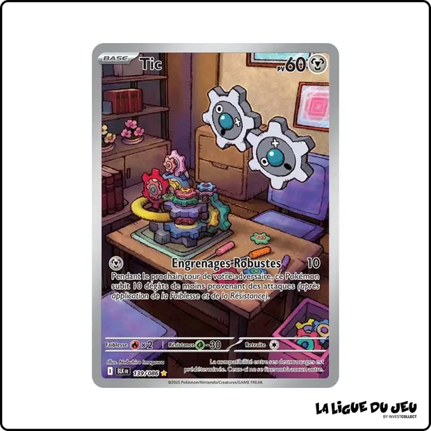 IR - Pokemon - Foudre Noire - Tic 139/86